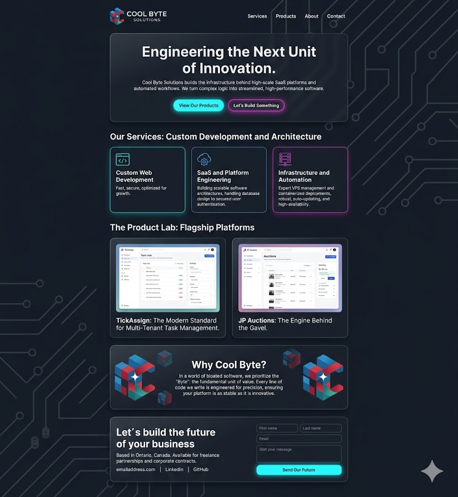 Luxabyte Mockup